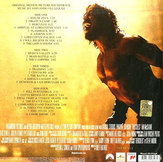 Hercules (Colonna sonora) (180 gr.) - Vinile LP - 2