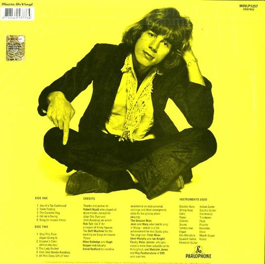 Joy of a Toy (Gatefold Sleeve) - Vinile LP di Kevin Ayers - 2