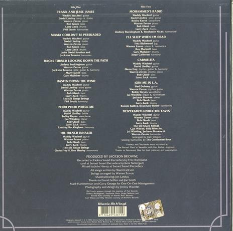 Warren - Vinile LP di Warren Zevon - 2