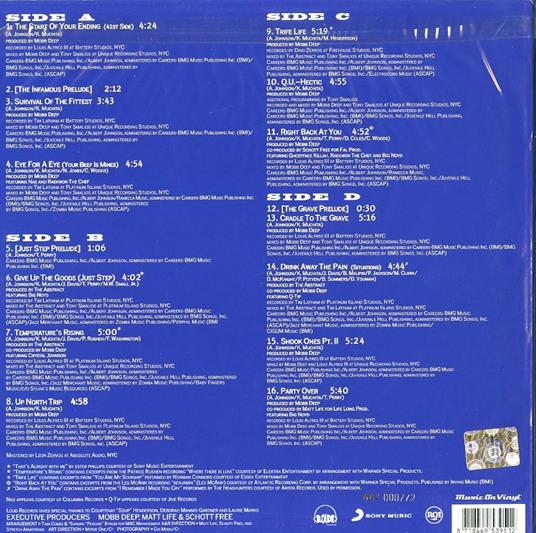 The Infamous (180 gr.) - Vinile LP di Mobb Deep - 2