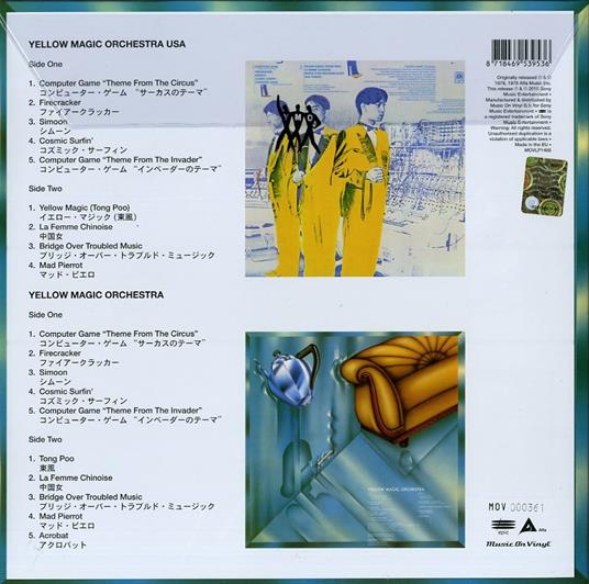 YMO USA & Yellow Magic Orchestra (180 gr.) - Vinile LP di Yellow Magic Orchestra - 2