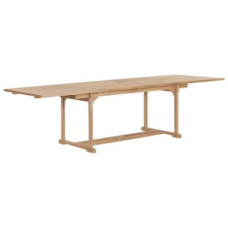 vidaXL Tavolo da Giardino Allungabile 180-280x100x75 cm in Teak - 2