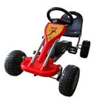 vidaXL Go Kart a Pedali Rosso