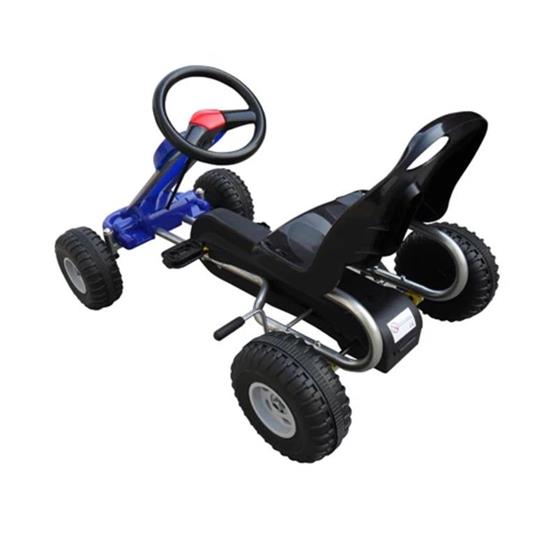 vidaXL Go Kart a Pedali Blu - 3
