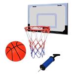 vidaXL Set Canestro da Minibasket al Coperto con Palla e Pompa