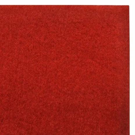 vidaXL Tappeto rosso 1 x 5 m Extra pesante 400 g / m2 - 3