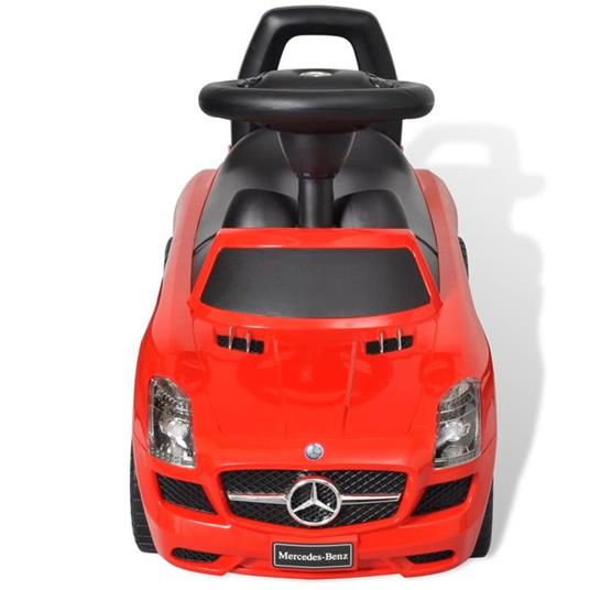 vidaXL Automobile a Spinta Mercedes Benz Rossa Cavalcabile Bambini - 2