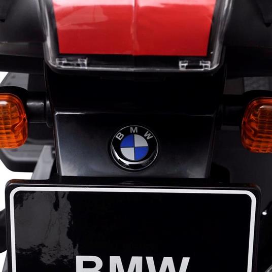 vidaXL Moto Elettrica per Bambini BMW 283 Rossa 6 V - 3