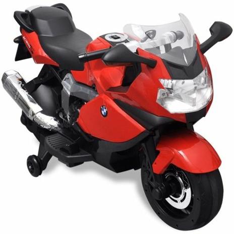 vidaXL Moto Elettrica per Bambini BMW 283 Rossa 6 V - 5