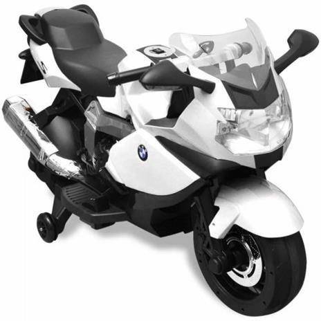 vidaXL Moto Elettrica per Bambini BMW 283 Bianca 6 V - 5