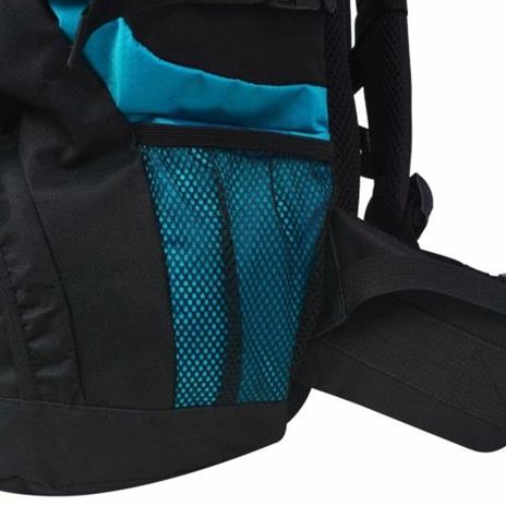 vidaXL Zaino da Escursioni XXL 75 L Nero e Blu - 4