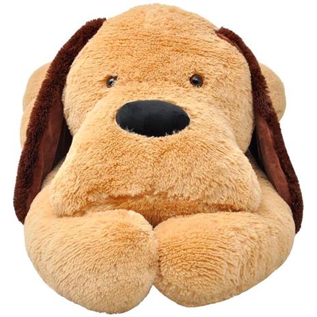 vidaxl Cane Pelouche Marrone 80 Cm - 2