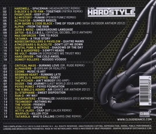 Slam! Hardstyle - CD Audio - 2