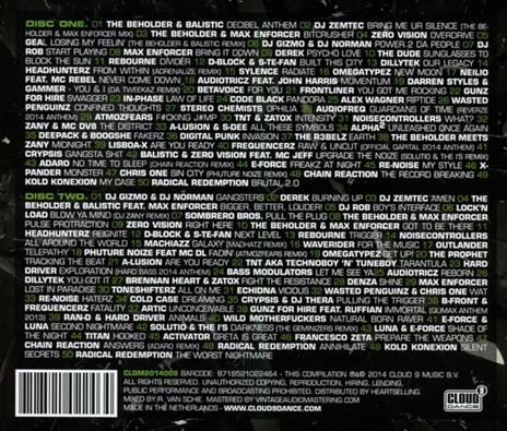 100x Hardstyle 2014 - CD Audio - 2