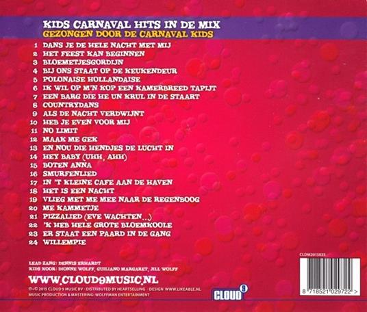 Kids Carnaval Hits - CD Audio - 2