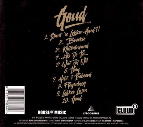 Goud - CD Audio di Kraaien - 2