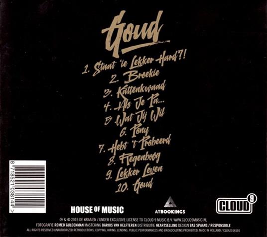 Goud - CD Audio di Kraaien - 2
