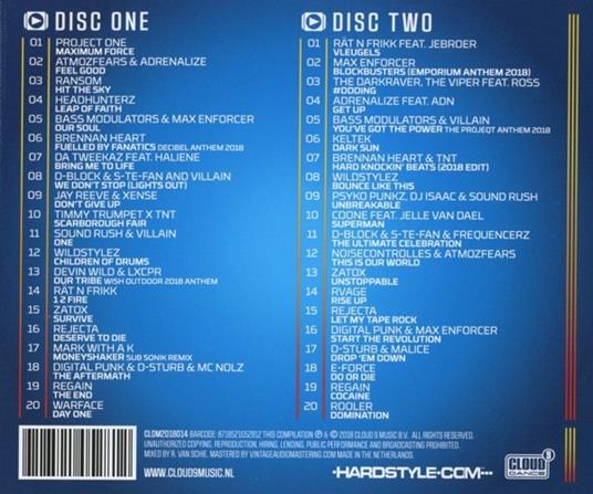 Hardstyle The Ultimate Collection Volume 3 - 2018 - CD Audio - 2