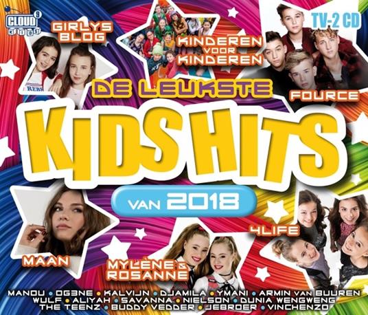 Leukste Kids Hits Van 2018 - CD Audio