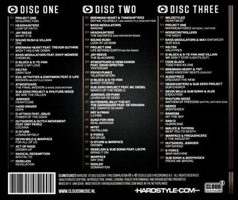 Hardstyle The Ultimate Collection - Best Of 2018 - CD Audio - 2