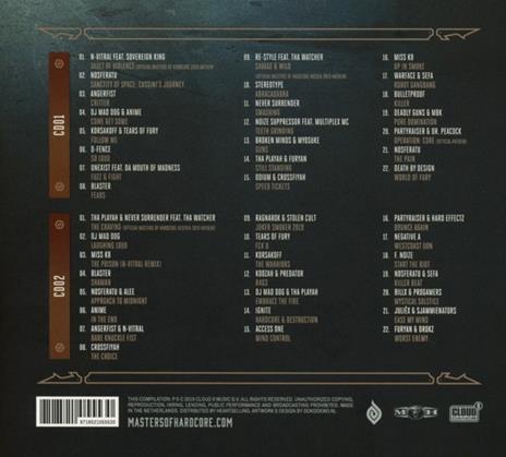 Masters of Hardcore Chapter XLI - CD Audio - 2