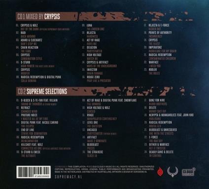 Supremacy 2019 - CD Audio