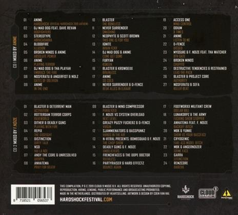 Hardshock 2019 - CD Audio - 2