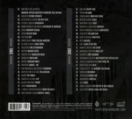 Masters Of Hardcore Chapter XLIV - CD Audio - 2