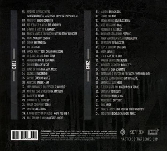 Masters Of Hardcore Chapter XLIV - CD Audio - 2