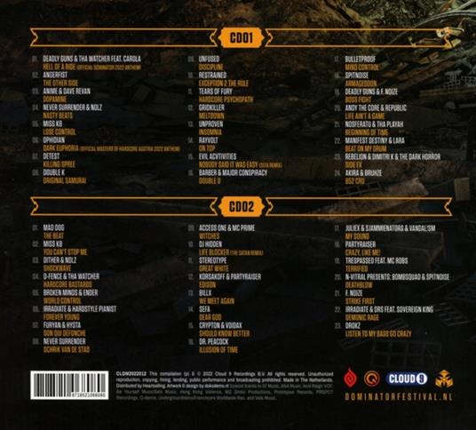 Dominator 2022 - Hell Of A Ride - CD Audio - 2
