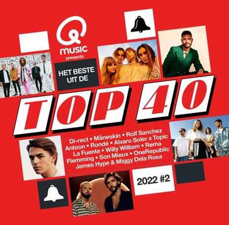 Qmusic Presents Het Beste Uit De Top 40 2022 #2 - CD Audio