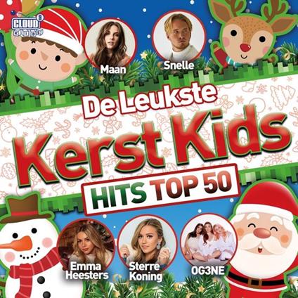 De Leukste Kerst Kids Hits Top 50 - CD Audio