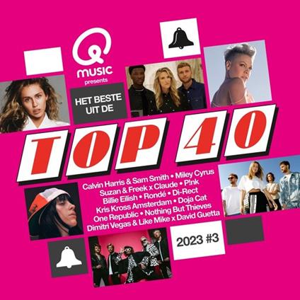 Qmusic Presents Het Beste Uit De Top 40 2023 #3 - CD Audio