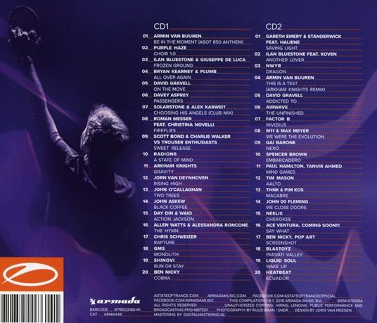 A State of Trance 850 - CD Audio - 2