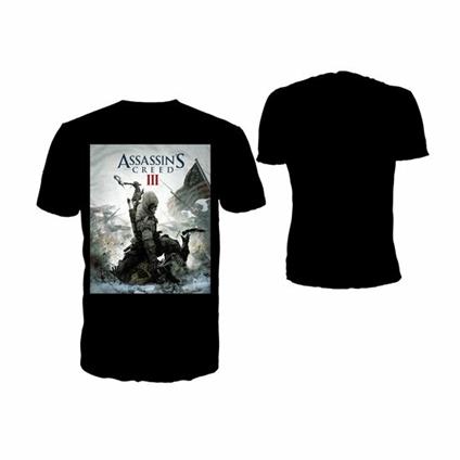 T-Shirt Assassin's Creed Iii. Black. Game Cover