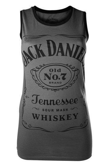 Top donna Jack Daniel's. Tank Top Old No 7