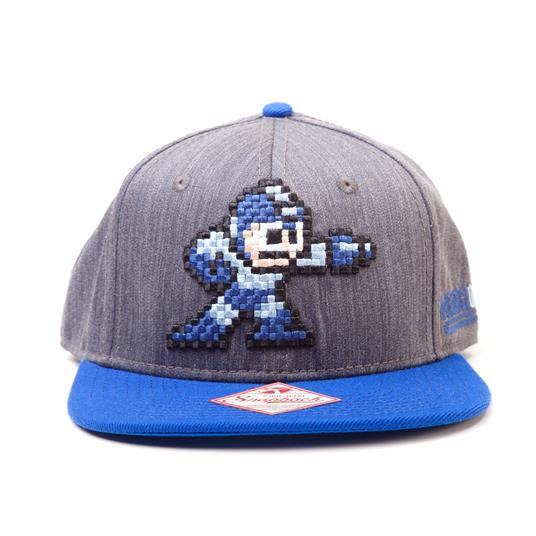 Cappellino Megaman. Pixel Snapback