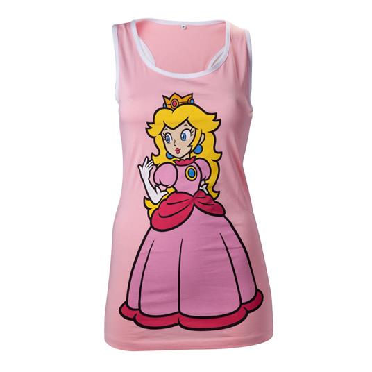 Top donna Nintendo, Pink Tanktop, Princess