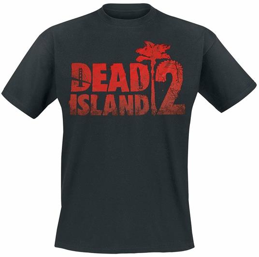 T-Shirt unisex Dead Island 2. Black with Red Chest Print