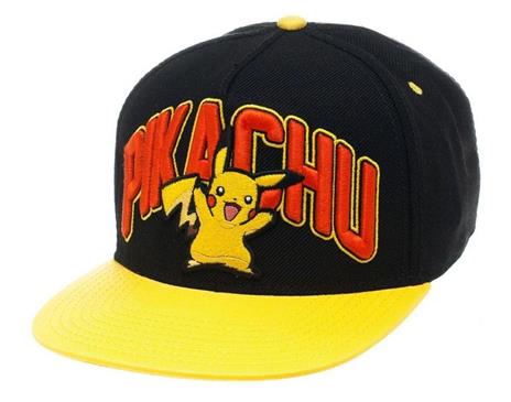 Cappellino Pokemon. Pikachu Snapback