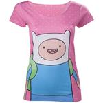 T-Shirt donna Adventure Time. Dotted Screen PrinteD