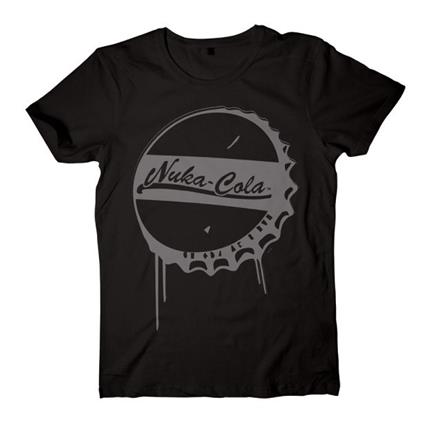 T-Shirt unisex Fallout. Black Nuka-Cola