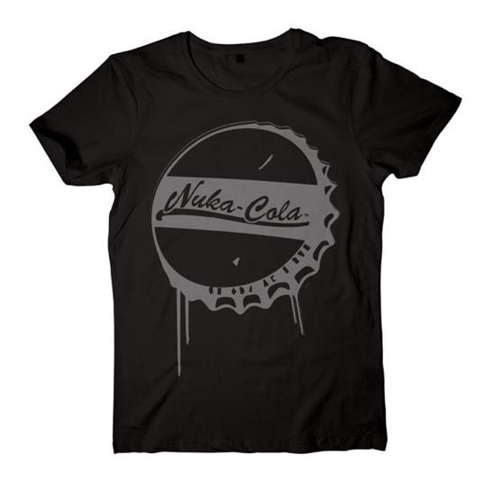 T-Shirt unisex Fallout. Black Nuka-Cola