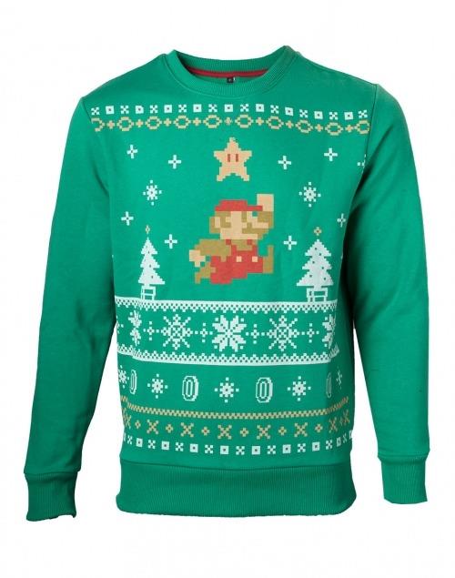 Maglione Super Mario Christmas Sweater Bioworld Idee