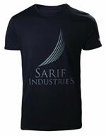 T-Shirt Unisex Deus Ex. Mankind Divided Sarif Industries Black