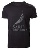T-Shirt Unisex Deus Ex. Mankind Divided Sarif Industries Black