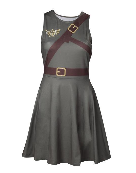 Vestito Donna Tg. XL Nintendo. Zelda Link Belt Dress