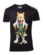 T-Shirt Unisex Nintendo. Starfox Black