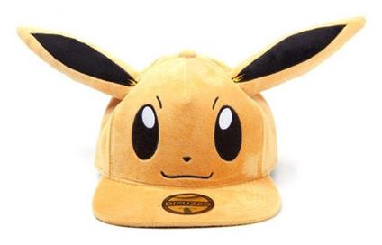 Cappellino. Pokemon: Difuzed - Eevee Plush Snapback Brown
