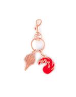 Portachiavi. Hasbro: Magic The Gathering Red Mana Metal Black